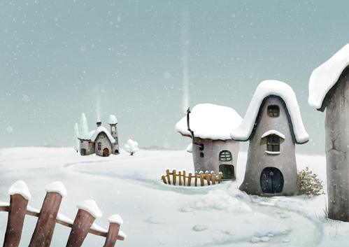 Come costruire un villaggio di Natale in miniatura